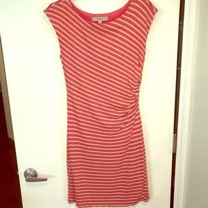 LOFT cotton cap sleeve dress size small